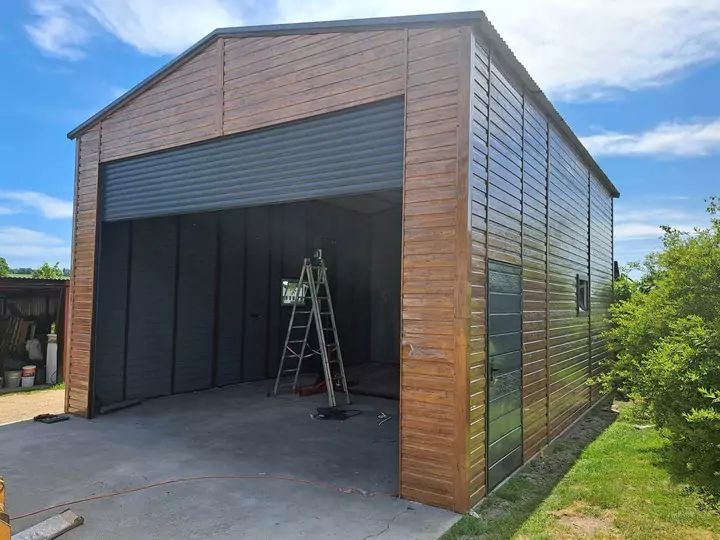 6x8 hala blaszana wiata garaż hala magazyn