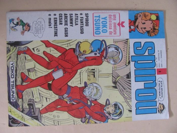 Spirou - Revista Nº 3,6,7,9,10,12,13,14,15,16,17,18,19,20 ao 28