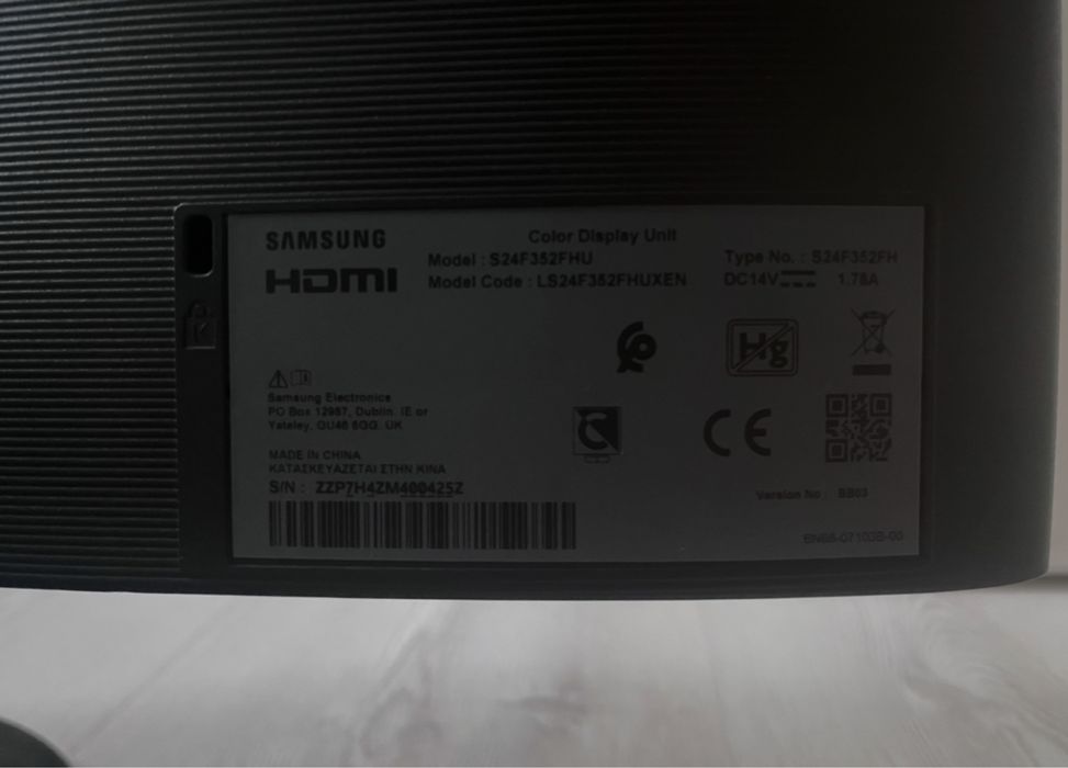 Monitor samsung 24 cal