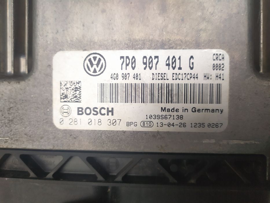 Щиток .Блок Комфорту Чіп Ключ VAG Volkswagen Touareg VW 2010-18р 3.0д.