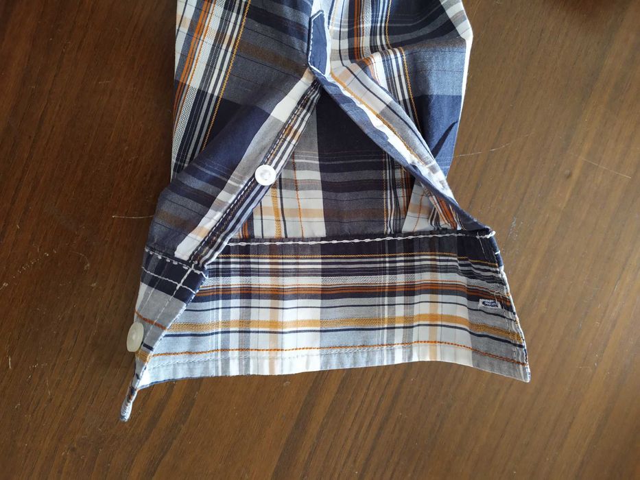 Camisa de homem, xadrez,  tam. XL