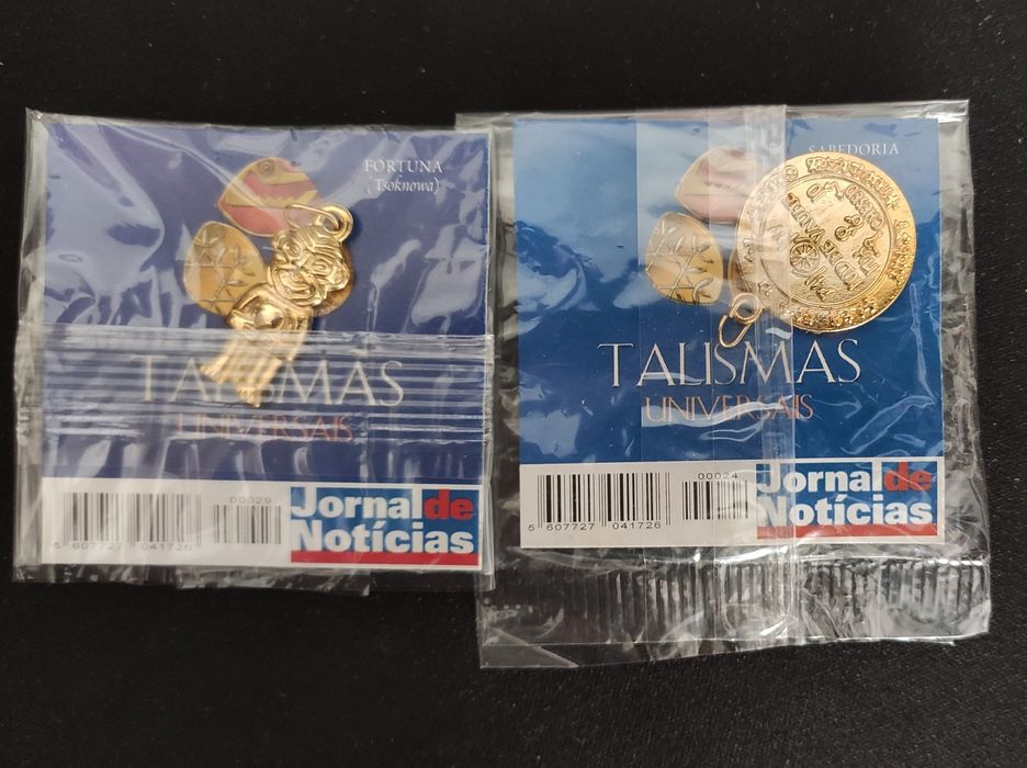 Lote 14 artigos para fios/colares (Amuletos/Santos/Cruzes) - Novos