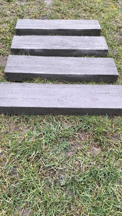 Deska betonowa płyta chodnikowa brązowa i szara