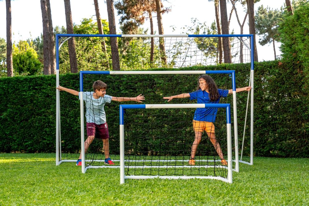 Baliza de Futebol CLASSIC L (300 cm x 200 cm) Branco - Garantia 5 Anos