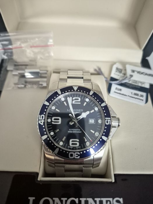 Longines hudroconquest 44mm gwarancja 2029r