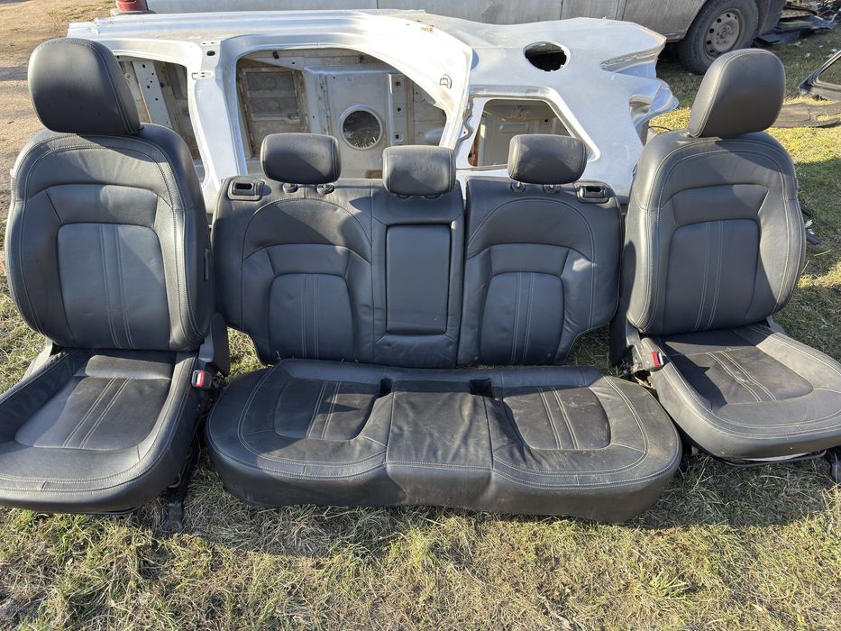 Салон сидіння сидушки шкіра kia sportage 3 2010-2015 комплект