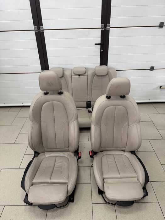 BMW X1 f48 сидіння салон бежевий бмв х1 ф48