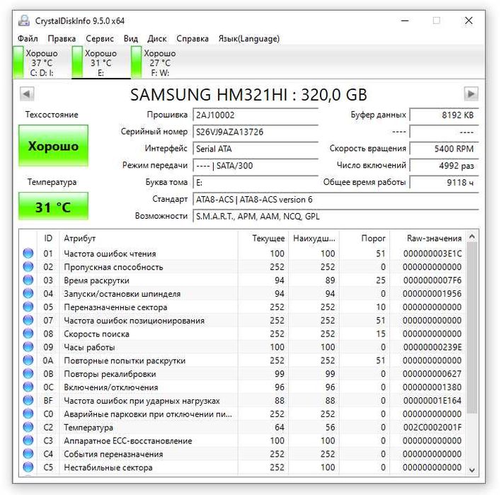 Ноутбук Samsung R540 (на запчасти или восстановление)