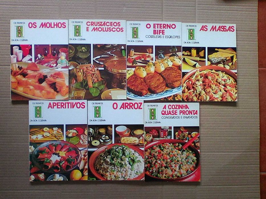Conjunto Trunfos Culinária 7 v.