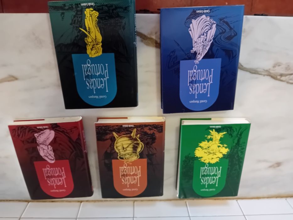 Conjunto de 5 Livros Lendas de Portugal