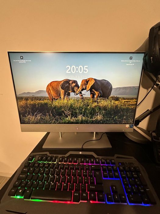 Desktop All in One HP 27- 16gb-256gb sd
