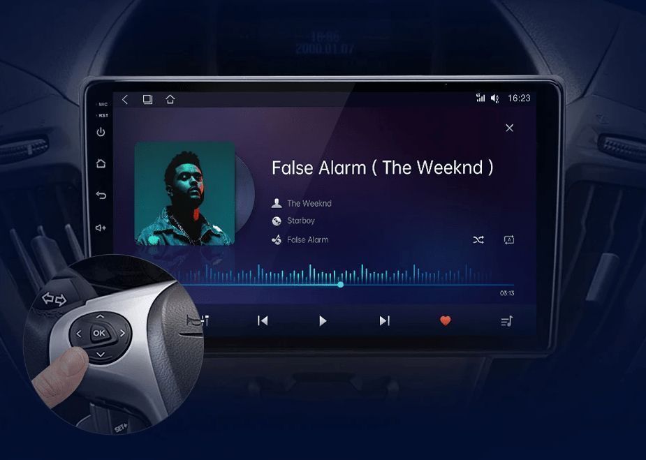 Radio 2DIN 9" CarPlay Android Auto Navi do Ford Transit Custom PL