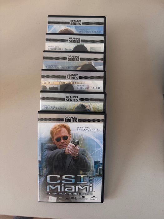 Dvd’s CSI Miami - 1.ª temporada
