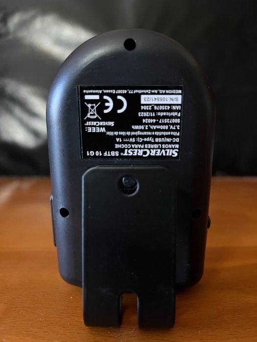 Alta voz Bluetooth Silver Crest para automóvel