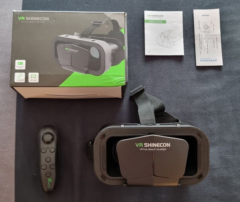 Óculos VR (Shinecon modelo G10) + Comando