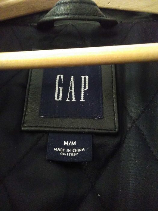 kurtka skórzana męska gap okazja
