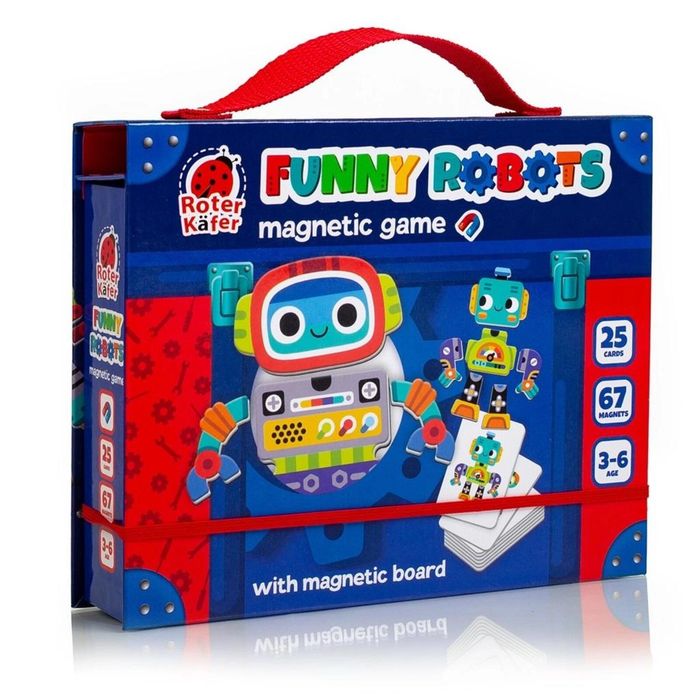 Gra magnetyczna Robot Roter Kafer pudełko,218x239 mm