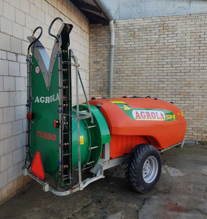 Opryskiwacz Sadowniczy Agrola Turbo 1500L