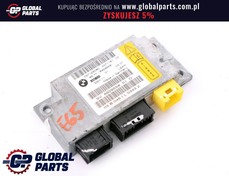 BMW E65 E66 Moduł Sensor Poduszek Airbag