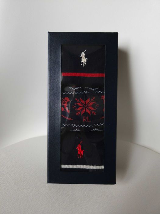 Подарунковий набір чоловічих шкарпеток polo ralph lauren оригінал