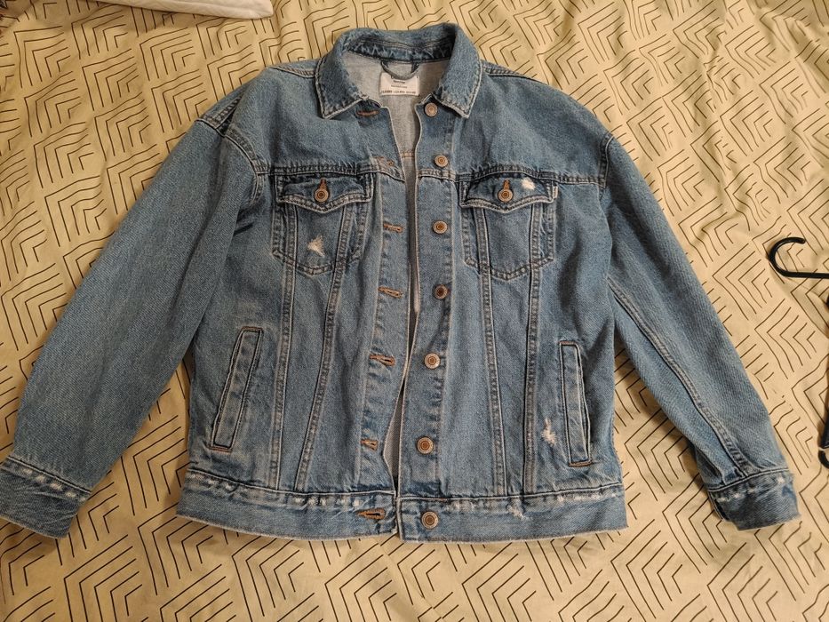 Kurtka jeansowa oversize