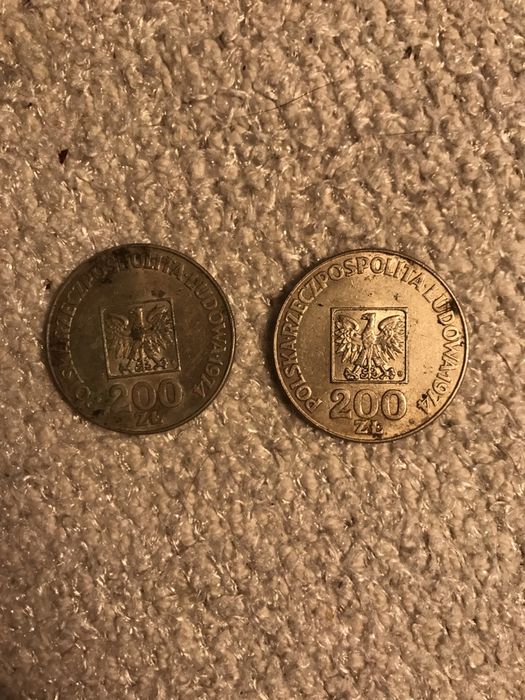 Srebrne Monety 200zł z PRL