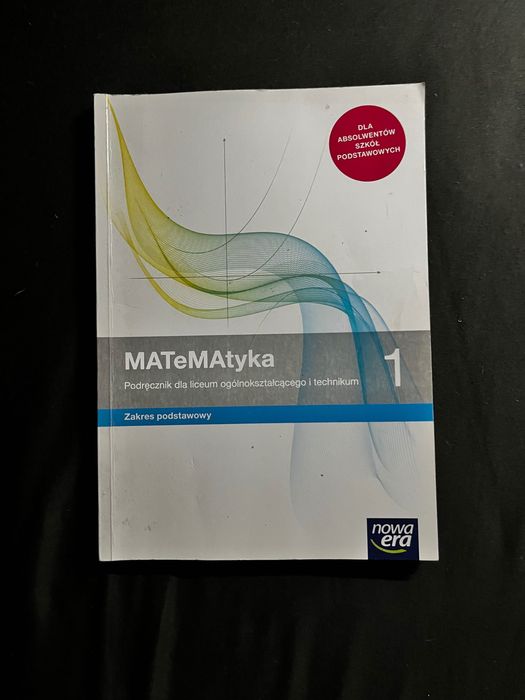 podręcznik matematyka klasa 1 zakres podstawowy nowa era