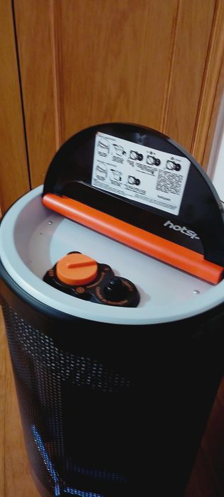 Aquecedor a Gás Hotspot nova  com garrafa incluída muito poco uso
