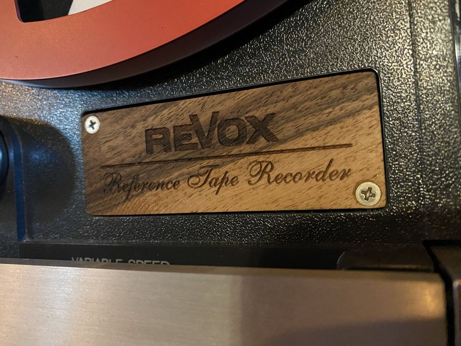 Revox B77 nakladki ozdobne - osłona glowic, nożyk do taśmy.