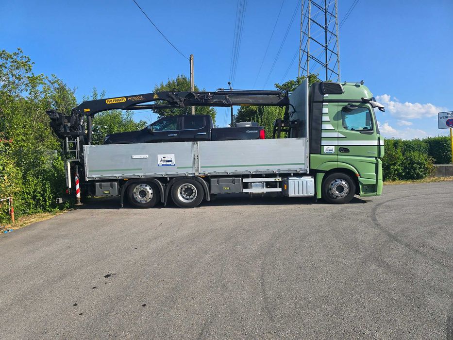 Transport HDS 6T | Przewóz maszyn, palet materiałów budowlanych