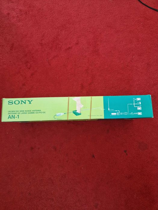 Antena  "Sony "modelo AN- 1 para recepção de radiocomunicações