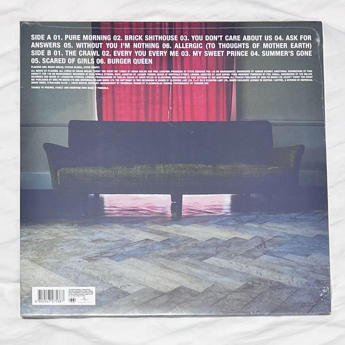 Placebo - Without You I'm Nothing LP 180g Remastered 2015