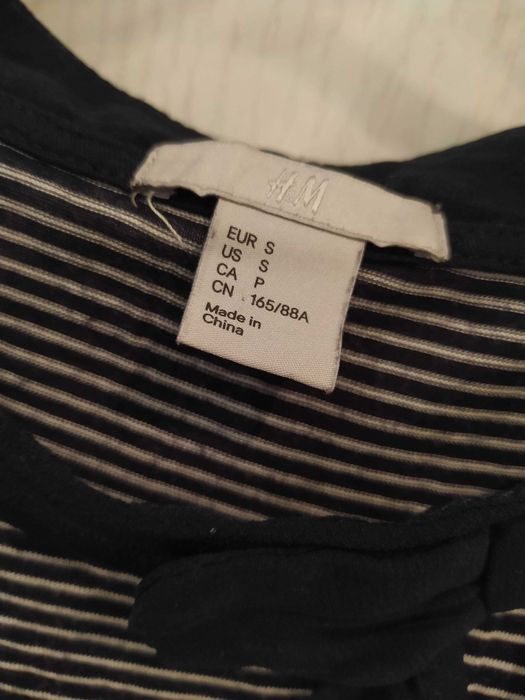 Marynarska bluzeczka topik paski