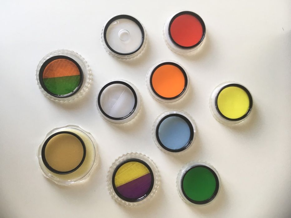 Conjunto de 10 lentes para fotografia