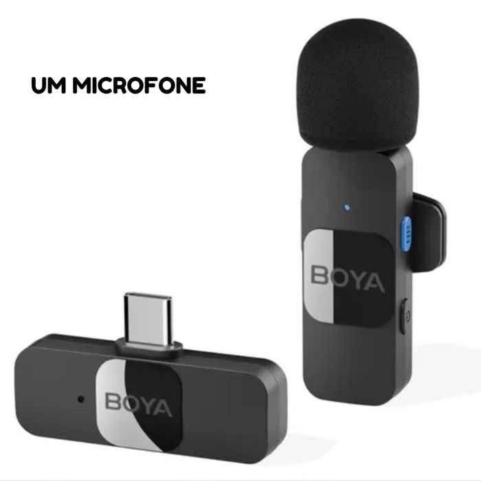 Microfone Lapela (Sem Fios)