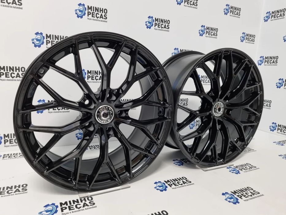 Jantes Wrath (WF-16) em 18 (5x120) Preto Brilho