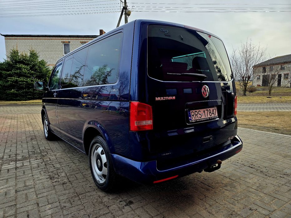 Zamiana VW Multivan 7 Osbowy łóżkoKlimatyzacjaElSzybyAlufelgi!