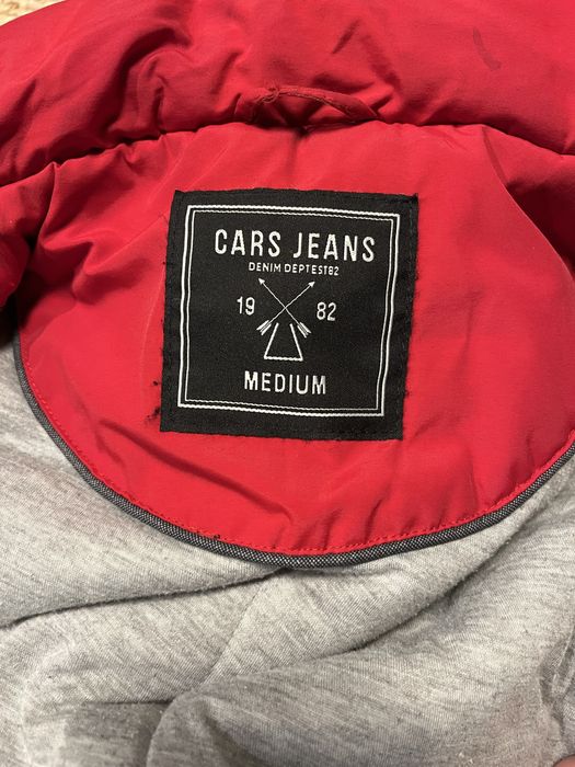Czerwona kurtka Cars Jeans