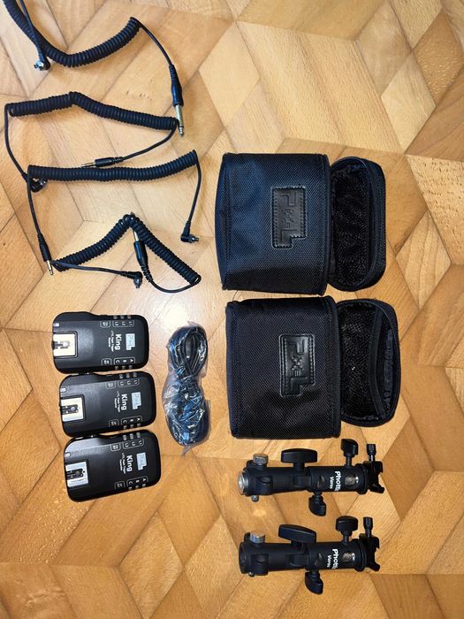 Sprzedam zestaw Pixel King – wyzwalacz do lamp fotograficznych
