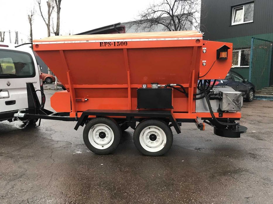 Піскосолерозкидач 1,5 м.куб від виробника / RPS-1500 / 1 рік гарантії