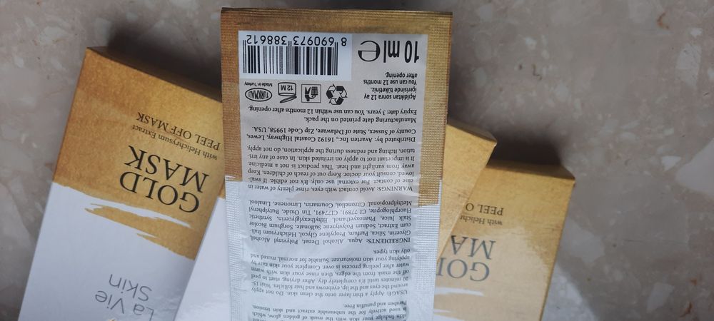 La Vie Skin GOLD MASK 10 ml