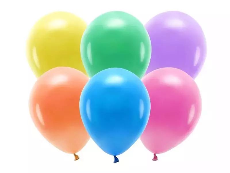Balony Eco pastelowe 30cm 10szt. PartyDeco. Nowy Produkt