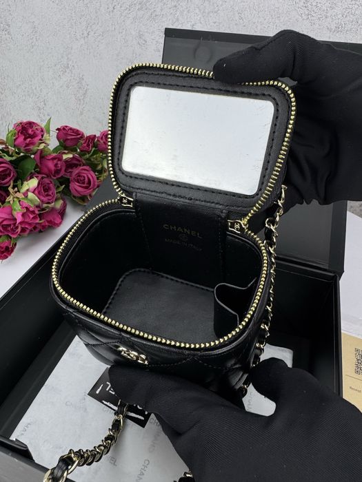 Сумка Chanel Mini чорна, біла