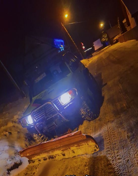 Pług do śniegu do terenówki quada jeepa vitara pajero