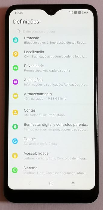 Telemóvel smartfone alcatel 1v