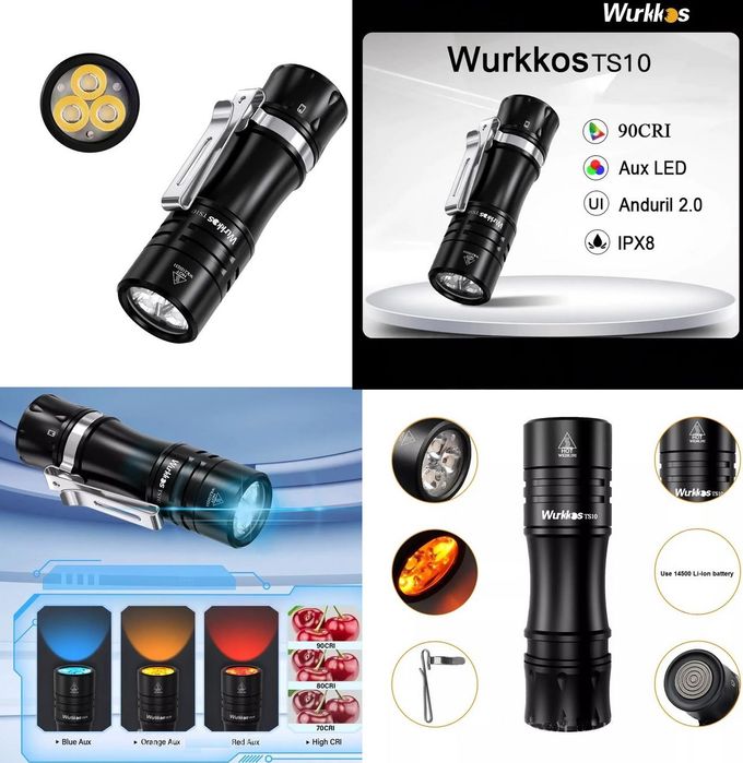 Фонари Sofirn IF24, SP33v3, SC21, SC03, SC33