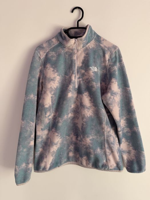 Жіноча Флісова кофта the north face 1/4 zip (фліска з блискавкою)