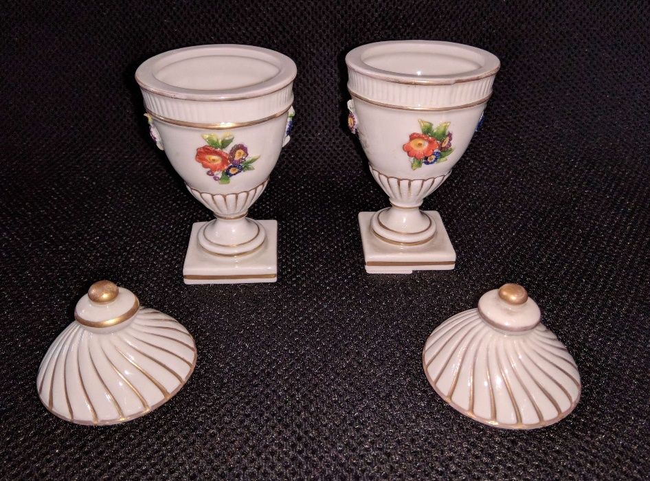 Par Urnas Miniatura Capodimonte
