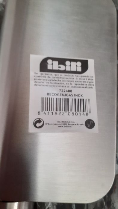 Recolhe migalhas inox Ibili