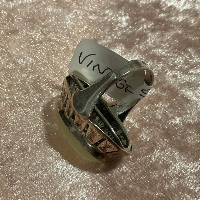 Anel peça vintage prata tam,14 m.  Anúncios abaixo